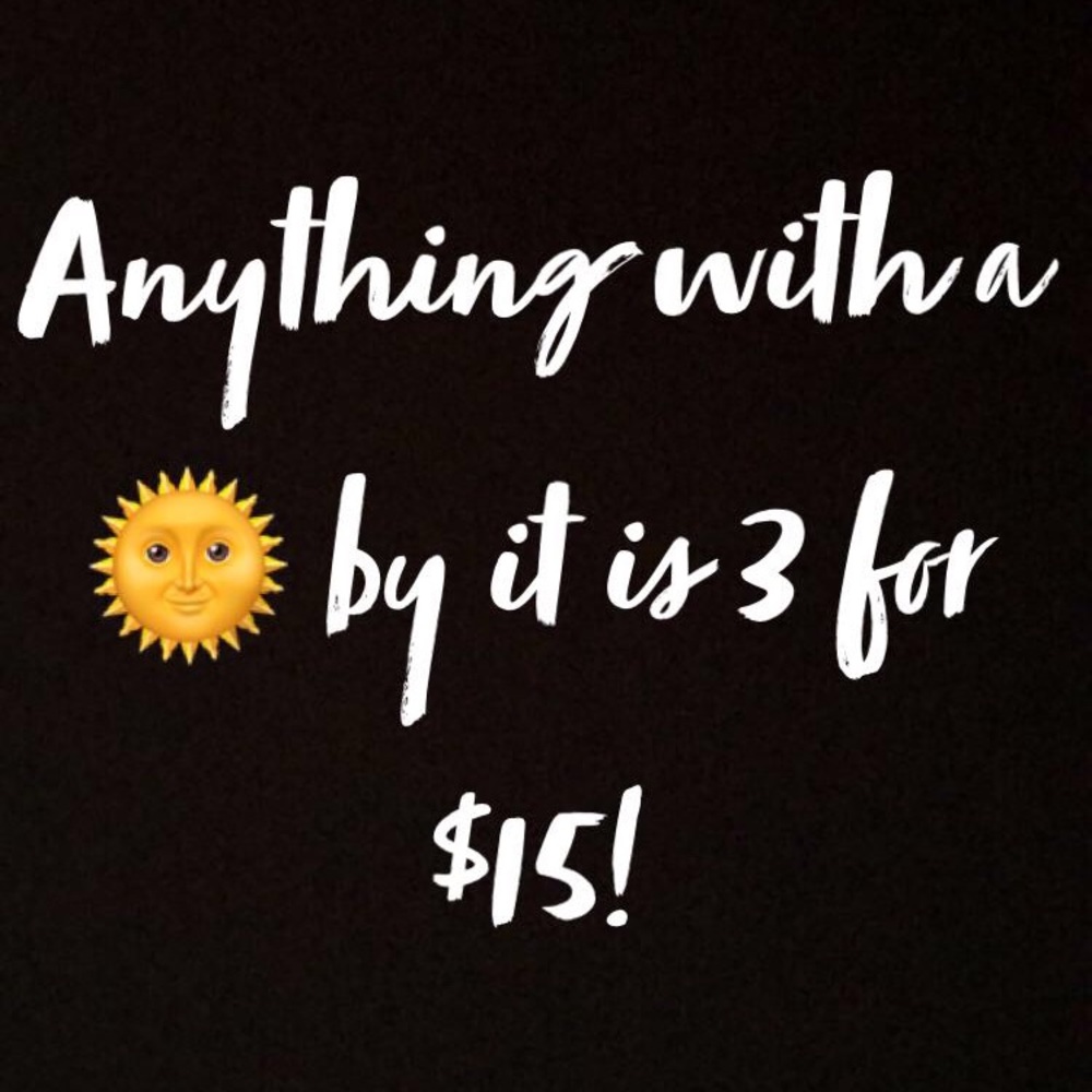 90% OF CLOSET IS 3/$15